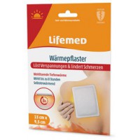 Lifemed Patch chauffant, 95 x 130 mm, blanc, pack de 2