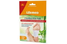 Lifemed Compresses vitales Bambou, 80 x 60 mm, blanc