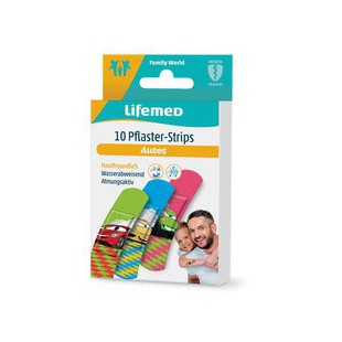 Lifemed Pansement pour enfants 'Voitures', paquet de 10