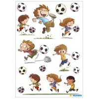 HERMA Autocollants DECOR 'Amis du football'
