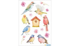 HERMA Autocollants DECOR 'Oiseaux chanteurs'