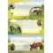 HERMA Étiquettes pour livres 'Animaux de la ferme'