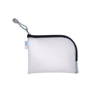 HERMA Pochette à fermeture-éclair 'Mesh Bags', A6, noir