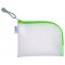 HERMA Pochette à fermeture-éclair 'Mesh Bags', A6, vert
