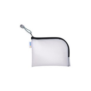 HERMA Pochette à fermeture-éclair 'Mesh Bags', A7, jaune