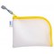 HERMA Pochette à fermeture-éclair 'Mesh Bags', A7, jaune
