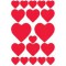 HERMA Sticker DECOR 'Coeurs multicolores'