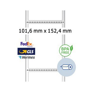 HERMA Etiquettes d'expédition thermiques, 101,6 x 152,4 mm