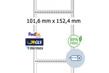 HERMA Etiquettes d'expédition thermiques, 101,6 x 152,4 mm