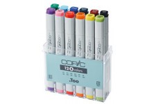 COPIC Marqueur professionnel, kit de 12 pièces de base