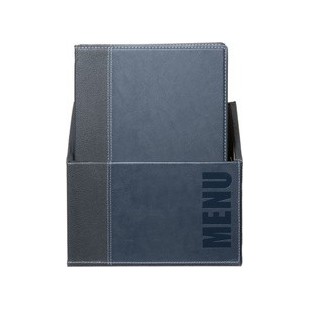 Securit Protège-menus TRENDY, A4, boîte de 20, noir