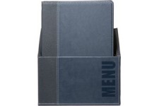Securit Protège-menus TRENDY, A4, boîte de 20, noir