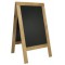 Securit Panneau trottoir NATURE, avec tableau noir