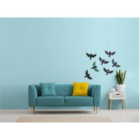 Securit Ardoise murale 3D 'FLOWER', noir