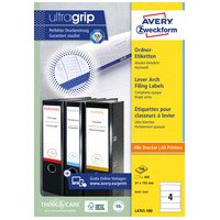 AVERY Zweckform Etiquette pour dos de classeur, blanc,