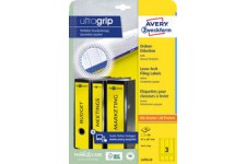 AVERY Zweckform Etiquette pour dos de classeur, rouge