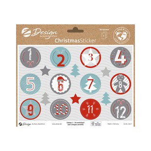 AVERY Zweckform ZDesign Sticker tendance NOEL