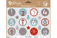 AVERY Zweckform ZDesign Sticker tendance NOEL