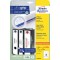 AVERY Zweckform Etiquette pour dos de classeur, 59 x 297 mm