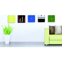 PAPERFLOW Coffret à clés multiBox, avec horloge, blanc
