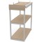 PAPERFLOW Bureau easyHome LV12, blanc/chêne