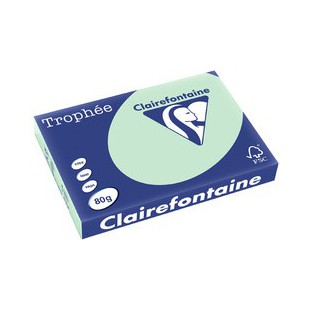 Clairefontaine Papier universel Trophée, A3, pêche 