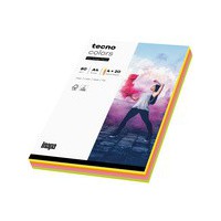 tecno Papier multifonction colors, A4, couleurs fluo
