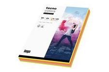 tecno Papier multifonction colors, A4, couleurs fluo