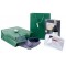 sigel Sachet cadeau, vernis mat, taille: L, vert opaline