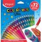 MAPED Crayon de couleur COLOR'PEPS Star, étui carton de 6