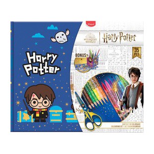 Maped Kit de dessin HARRY POTTER, 35 pièces