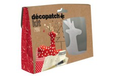 décopatch Kit papier mâché 'Renne', 5 pièces