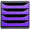 EXACOMPTA Module de classement BIG-BOX, 4 tiroirs,bleu royal