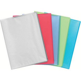 Lot de 12 : EXACOMPTA Protège-documents Chromaline, PP, A4, 30 pochettes