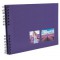 EXACOMPTA Album photos à spirales MILANO 320 x 220 mm,violet