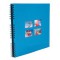 EXACOMPTA Album photos à spirales MILANO 320 x 320 mm, bleu