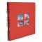 EXACOMPTA Album photos à spirales MILANO 320 x 320 mm, rouge