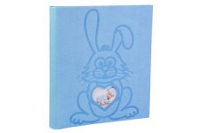 EXACOMPTA Album photos livre LAPIN TEDDY, 290 x 320 mm, rose