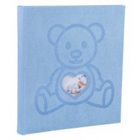EXACOMPTA Album photos livre OURS TEDDY, 290 x 320 mm, rose