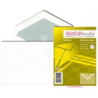 MAILmedia enveloppe offset, C6, sans fenêtre, blanc
