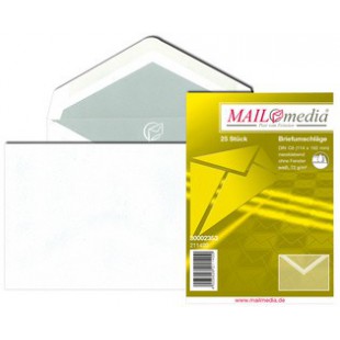 MAILmedia enveloppe offset, C6, sans fenêtre, blanc