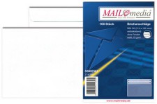 MAILmedia enveloppe offset, DL, sans fenêtre, blanc