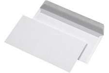 MAILmedia enveloppes C5 autocollantes, 100 g/m2, blanc