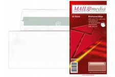 MAILmedia enveloppe Offset, long format, sans fenêtre, blanc