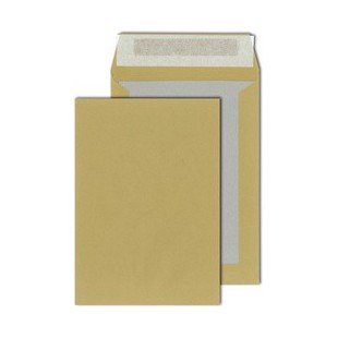 MAILmedia Pochettes avec dos en carton B5, sans fenêtre,