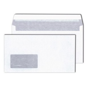 MAILmedia Enveloppe 125 x 235 mm, ultra blanc, sans fenêtre