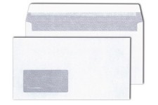 MAILmedia Enveloppe 125 x 235 mm, ultra blanc, sans fenêtre