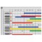 MAUL Tableau de planing mensuel/annuel,(L)900x(P)600mm