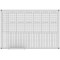 MAUL Tableau de planing mensuel/annuel,(L)900x(P)600mm