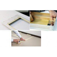 Lot de 6 : tesa Adhésif masquage papier pour peinture 4323,50 mm x 50 m